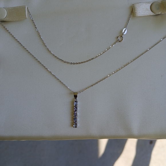 925 tanzinite necklace - Picture 3 of 3